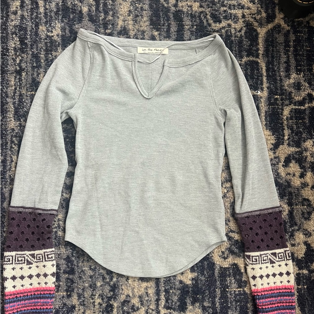 Free people long sleeve